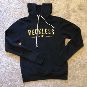 Reckless Black Hoodie